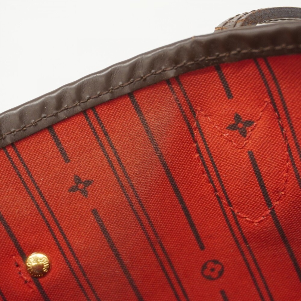 LOUIS VUITTON Brown Damier Neverfull MM Tote Bag - Picture 7 of 16